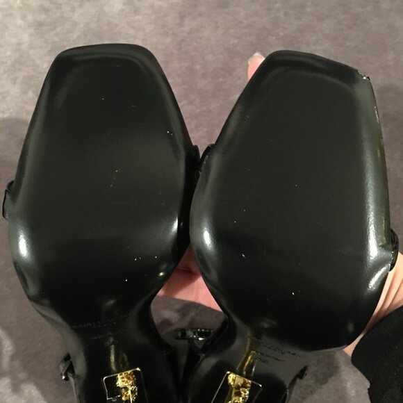 YSL Opyum Snake Heeled Sandals - Picture 6 of 6